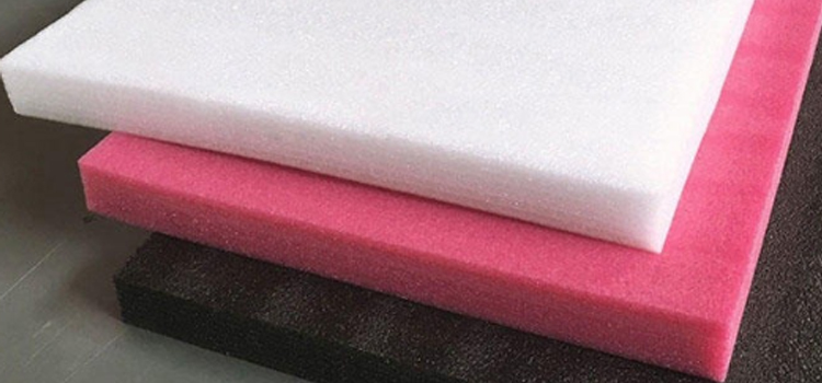 Custom high density white color EPE foam cushion sheet