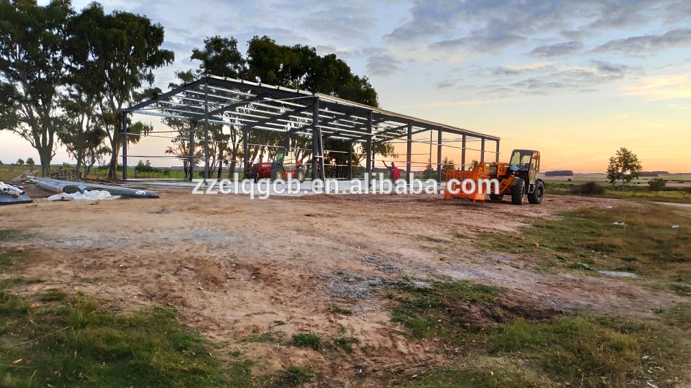 2020 Fast install steel structure warehouse /shed/Hangar in Uruguay