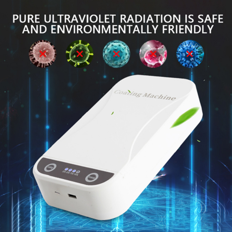 Mini phone uv sterilizer lamp UV Led Sterilizer Box with USB