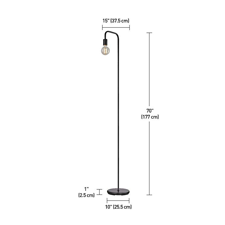 JLF-4099 Industrial Modern Arc Downlight Floor Standing Lamp For Living Room Bedroom Bedside