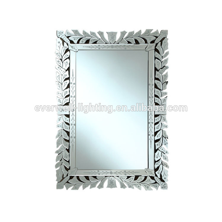 Modern design rectangle wall mirror