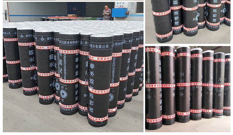 Polyester filament reinforced bitumen sheet bitumen board for waterproofing