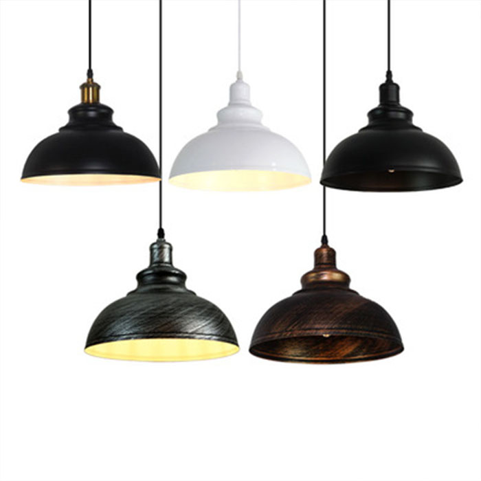 Nordic led loft iron industrial pendant lamp ceiling light NS-125424-27cm