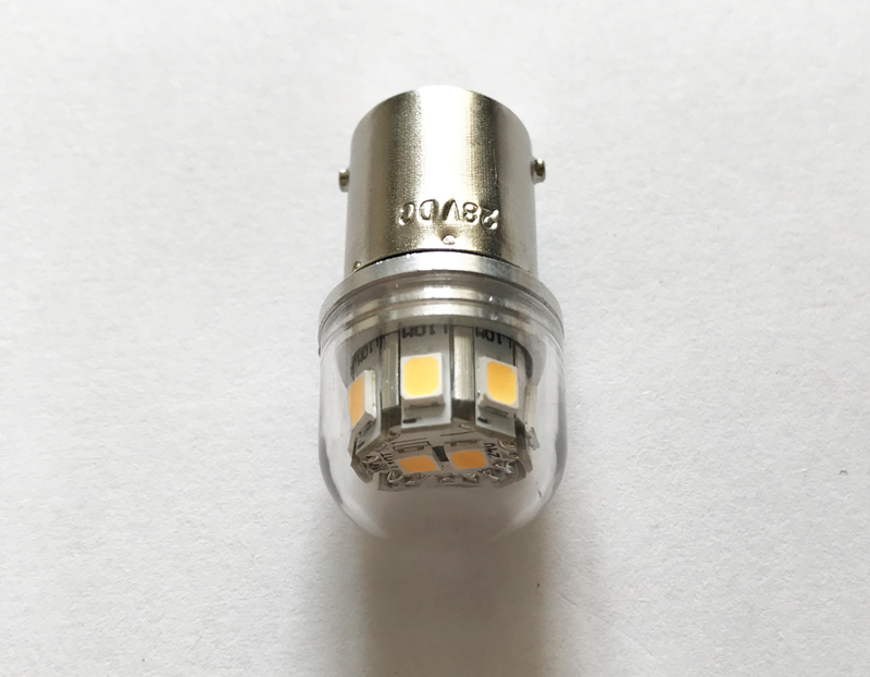 24V Vehicle Canbus Indicator LED Bulb BA15S LED 1W