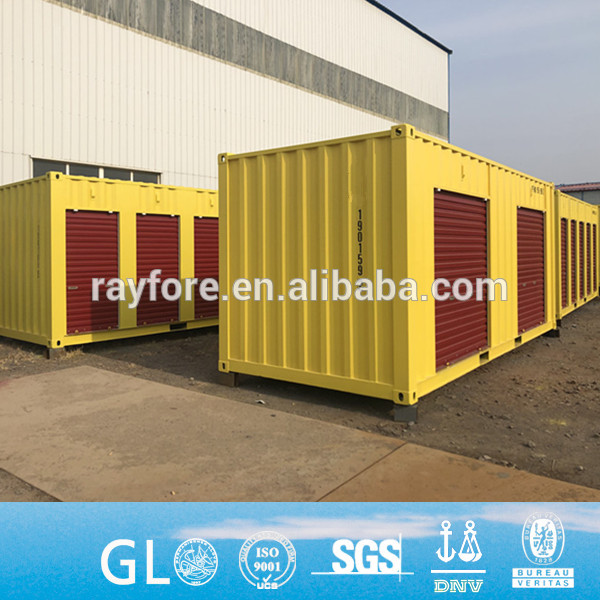 20ft Roller Shutter Door Self Storage Container with 2 doors