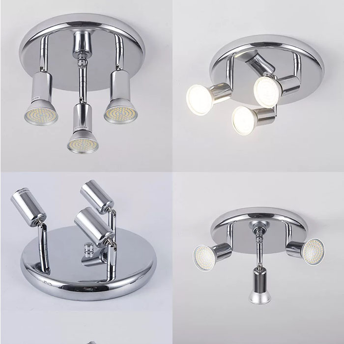 Four heads adjustable LED ceiling surface light  NS-120351C