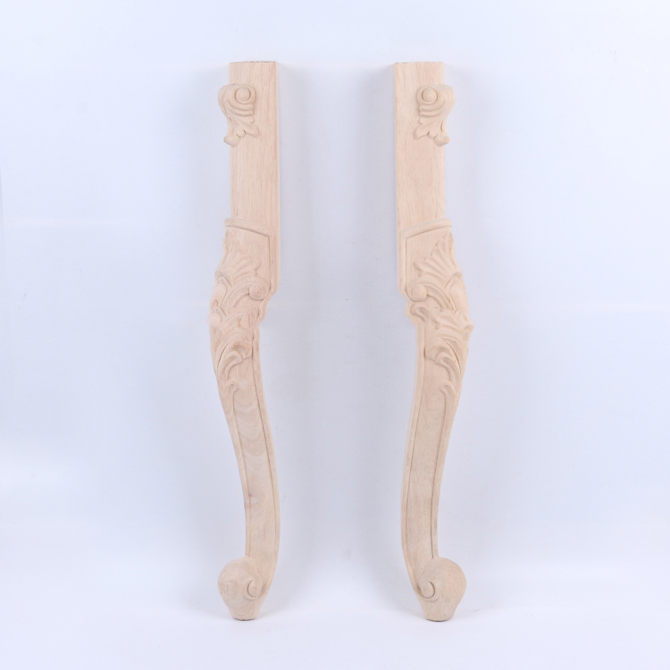 2019 classical style Carved Antique Wooden Table Furniture Legs (EFS-FB-023)