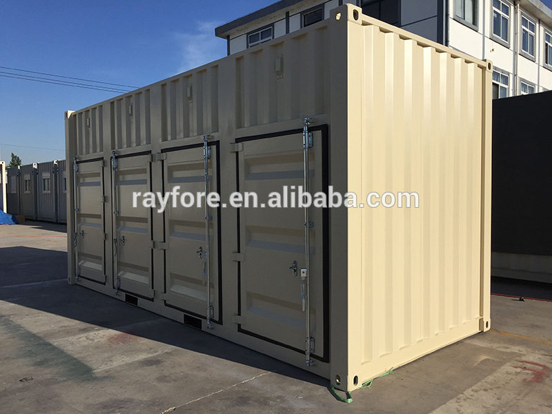 Australia 20ft High Cube Self Storage Container with 4 steel doors