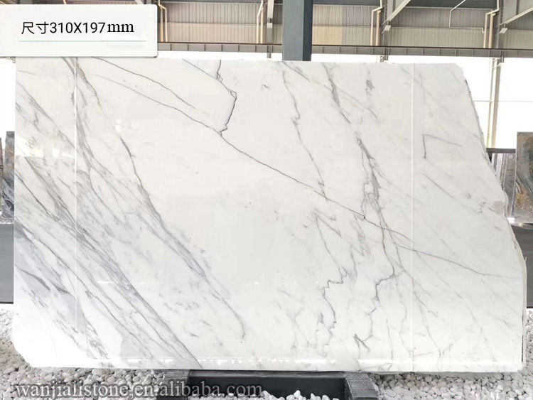 Beautiful Natural White Calacatte Gold Marble, Italy Marble For Indoor Decoration