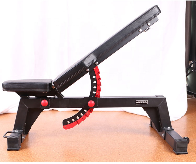 OKPRO Multifunction Commercial Equipment Adjustable Bench