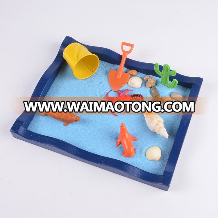 Factory Wholesale Custom Diy Beach Zen Garden Kit Sand