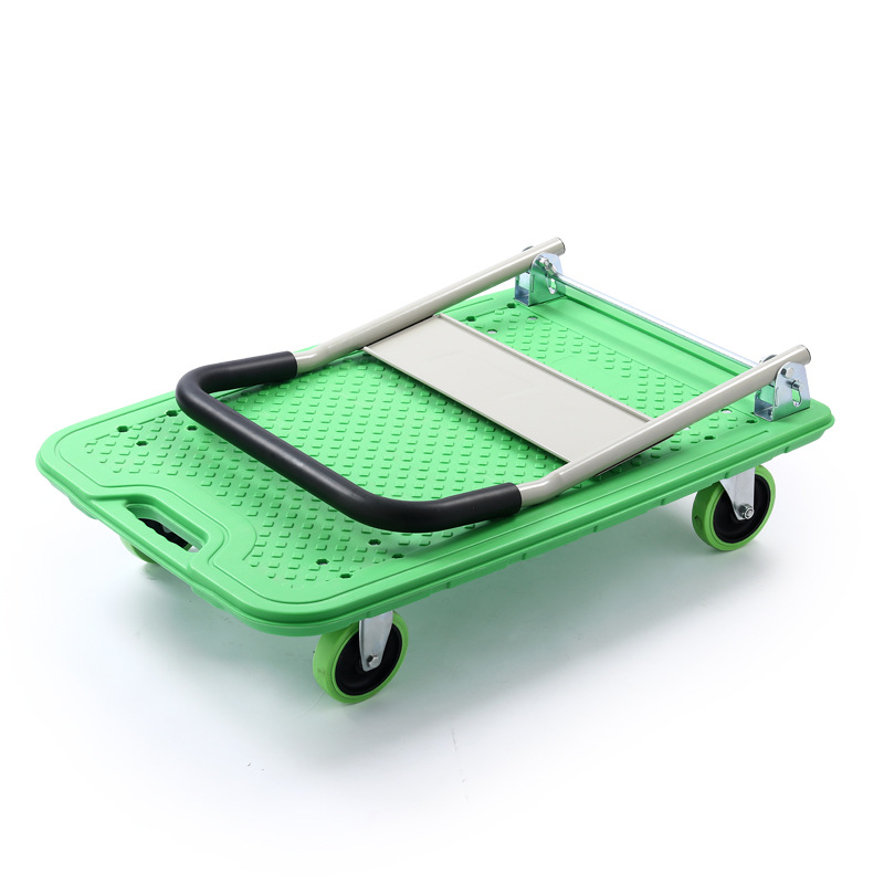 Custom Four Wheels Folding 500kg Hand Hydraul Trolley