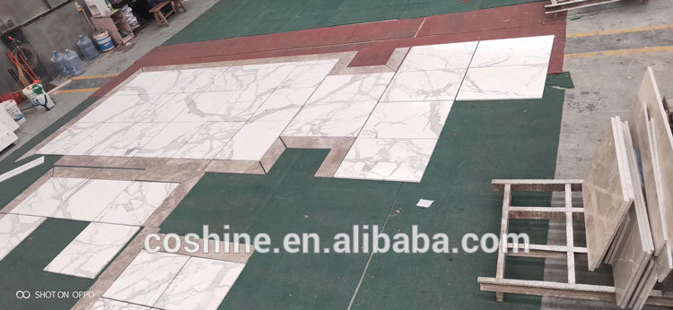 Project Expensive White Marble Stone Floor Tiles And Marble Hotel Tiles