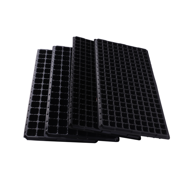 agricultural greenhouse plastic nursery seed pot seeding tray cells plug tray plastic seeding tray