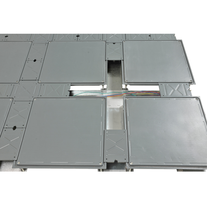 Order from china direct steel raised floor office buildings catching-groove slotted panel with low price