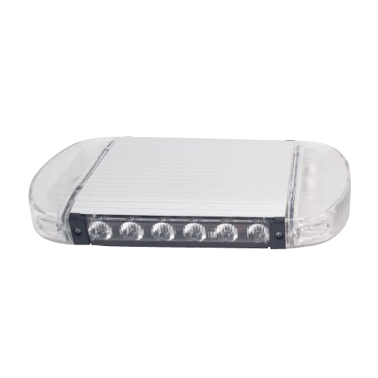 8 inch super thin magnetic mounting sliver aluminum mini lightbar