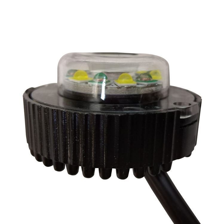 Wholesale 12 led lamps police hide a way strobe lighthead for vehicle