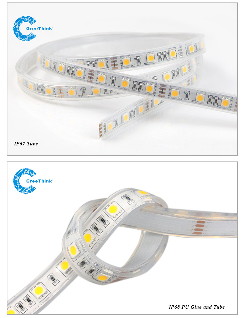 Waterproof ip65 strip light 5050 220 volts