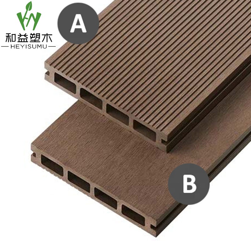 Like natural wood plastic composite wpc garden decking