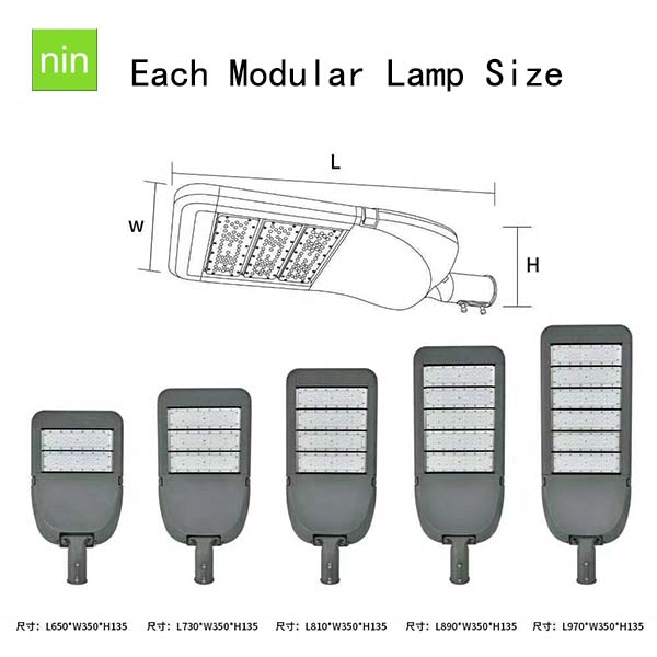 150w 200w die casting Street lamp for high way lighting