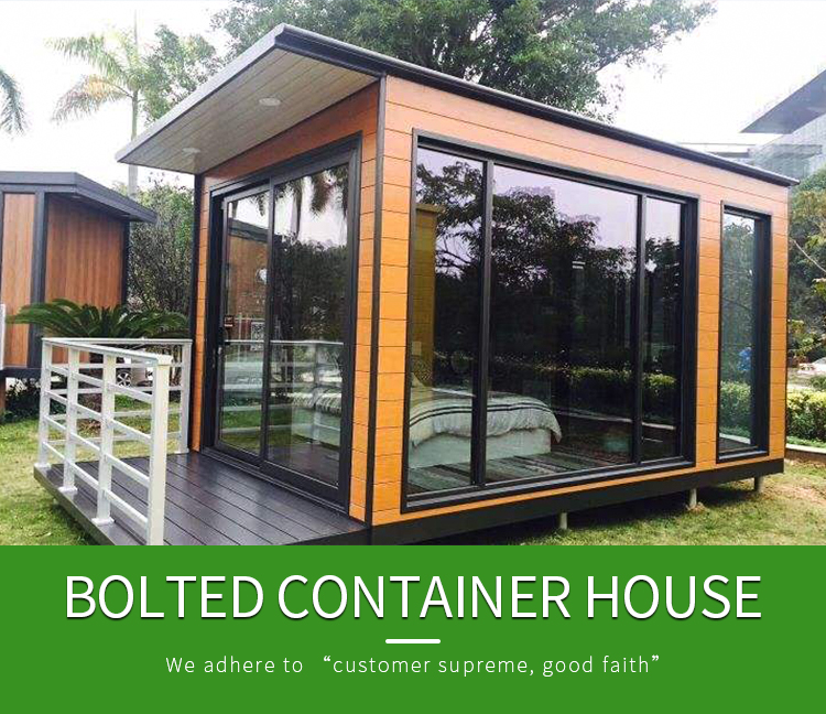 House Container Bolted Steel 40Ft Luxury House