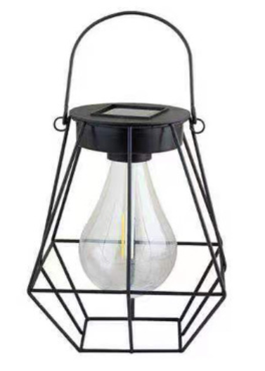 2020 NEW design Solar metal lantern Solar hanging lantern for garden decorative