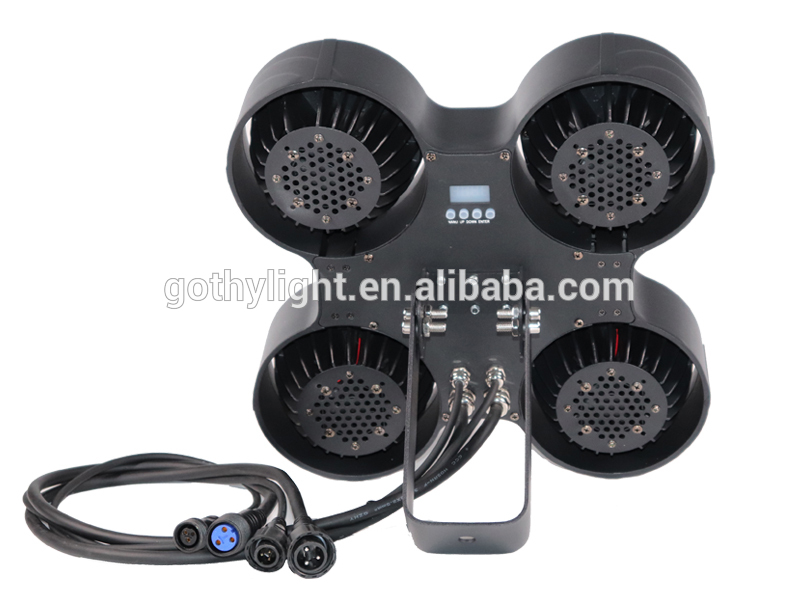 DJ Light 4x100w dmx stage Outdoor Blinder light