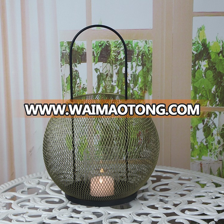 2 Size Home Outdoor Decorative Metal Lanterns