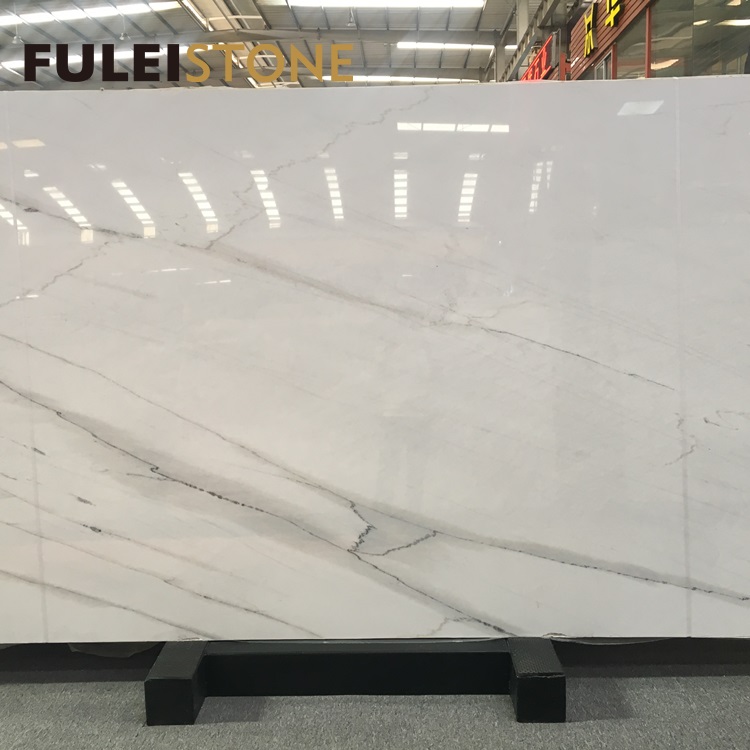 Italian Natural Polished Slab Calacatta Viola Good for Tiles,Wall and Countertop