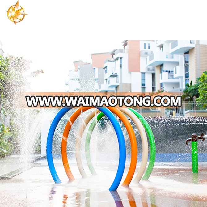 Hot selling kids water spray pad features spray water arch