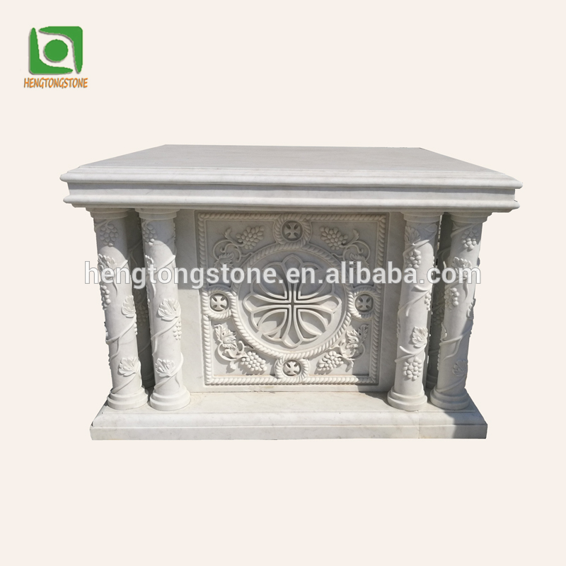 Modern Marble Hand Carved Altar For Church