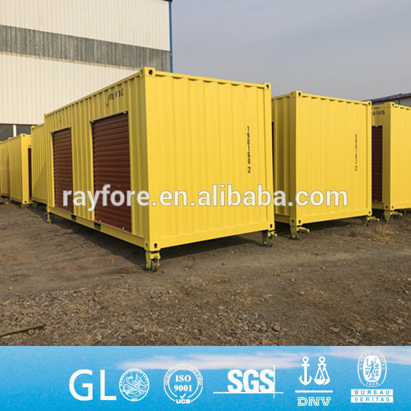 20ft Roller Shutter Door Self Storage Container with 2 doors