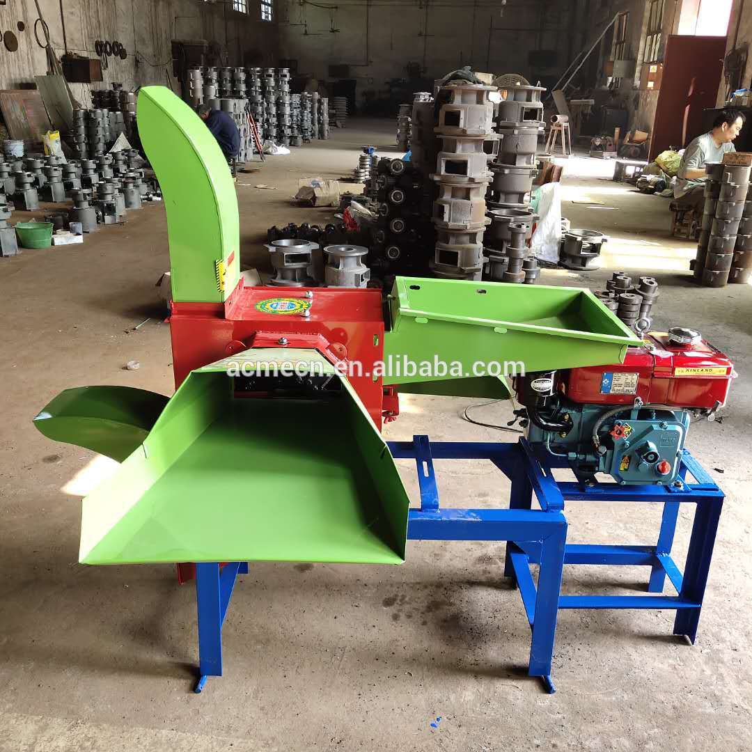 Animal Feed Chaff Cutter Straw Chopper Machine