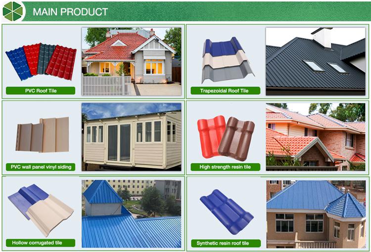 Chineses non flammable roof sheets