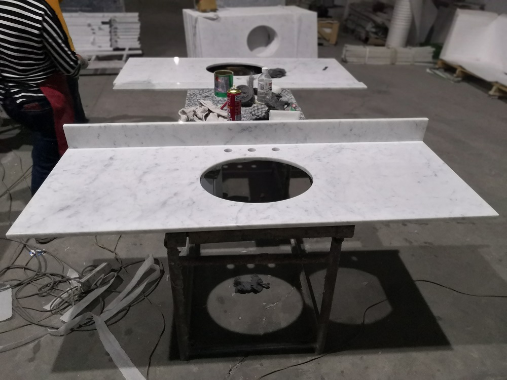 Italy  Carrara Marble For Countertop Carrara Marble Countertop