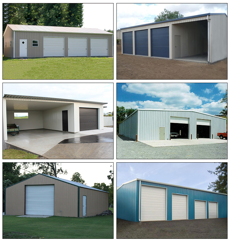 High quality modern cheap prefab garage used