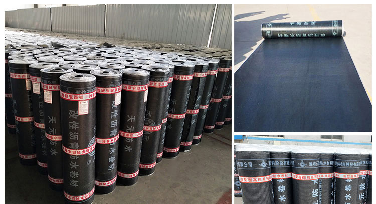 Polyester filament reinforced bitumen sheet bitumen board for waterproofing