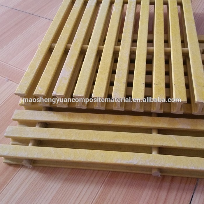 China manufacturers  glass fiber reinforced  plastic walkway grating fiberglass frp grp outdoor plastic flooring sheet