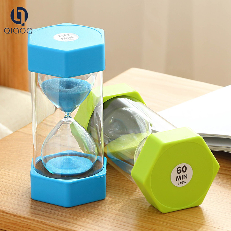 Promotional Custom decoration souvenir 1 3 5 minutes tea wooden hourglass sand timer sand clock set