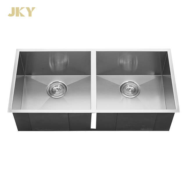 Large 5050 Double Bowl Handmade Stainless Steel Sink Custom Made