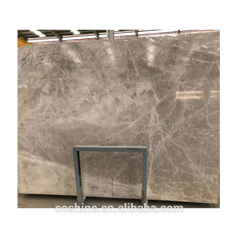 Low price polished Ash Marble Lights Grey Marble Slabs