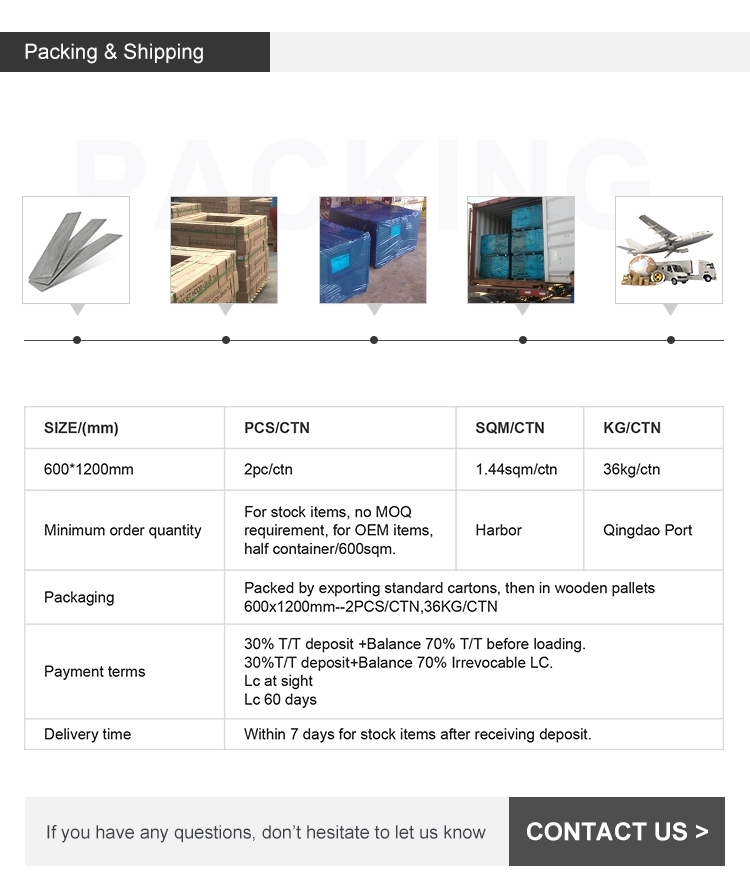 Porcelain glazed polished screen printing marble design floor tiles for supermarket