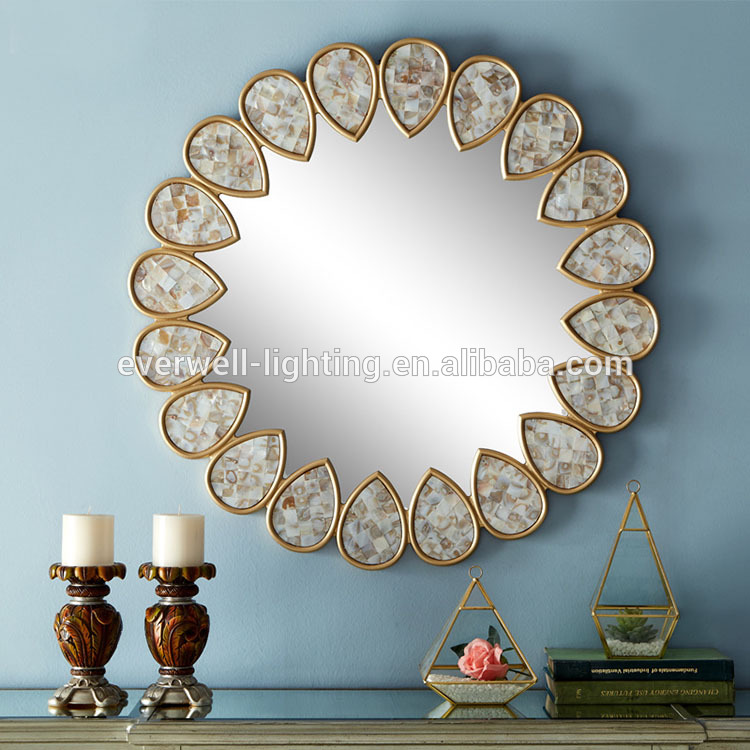 Hot selling Handmade Large contemporary 3d decorative wall mirror