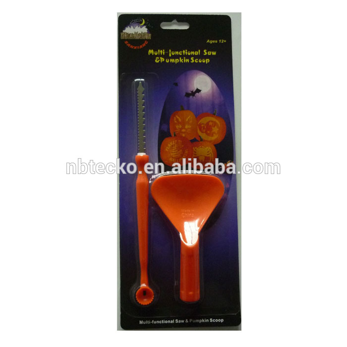 Halloween decorations pumpkin carving kit multifunctional saw and pumpkin scoop tool set