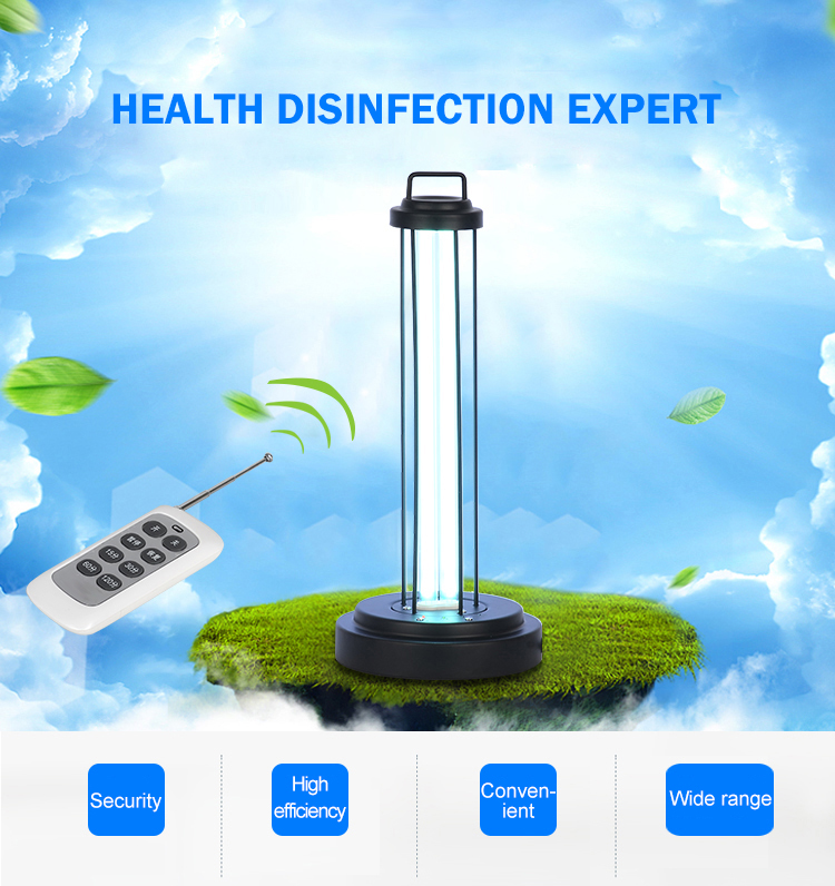 Chinese restaurant hotel iron 99% sterilizing 38w sterilizing lamp