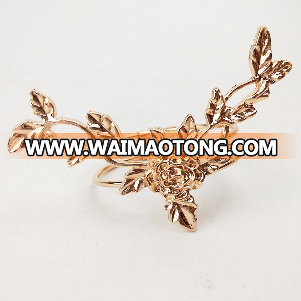 gold plated flower curtain buckles curtain clips