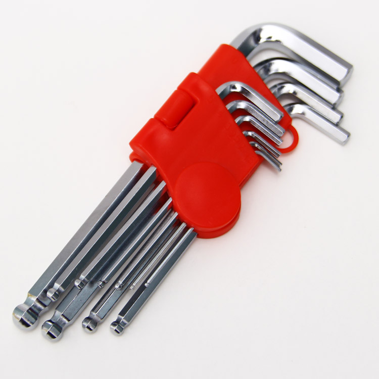 PROFESSIONAL ALLEN BALL POINT END LONG ARM HEX KEY WRENCH METRIC ALLEN KEY 1.5-10mm