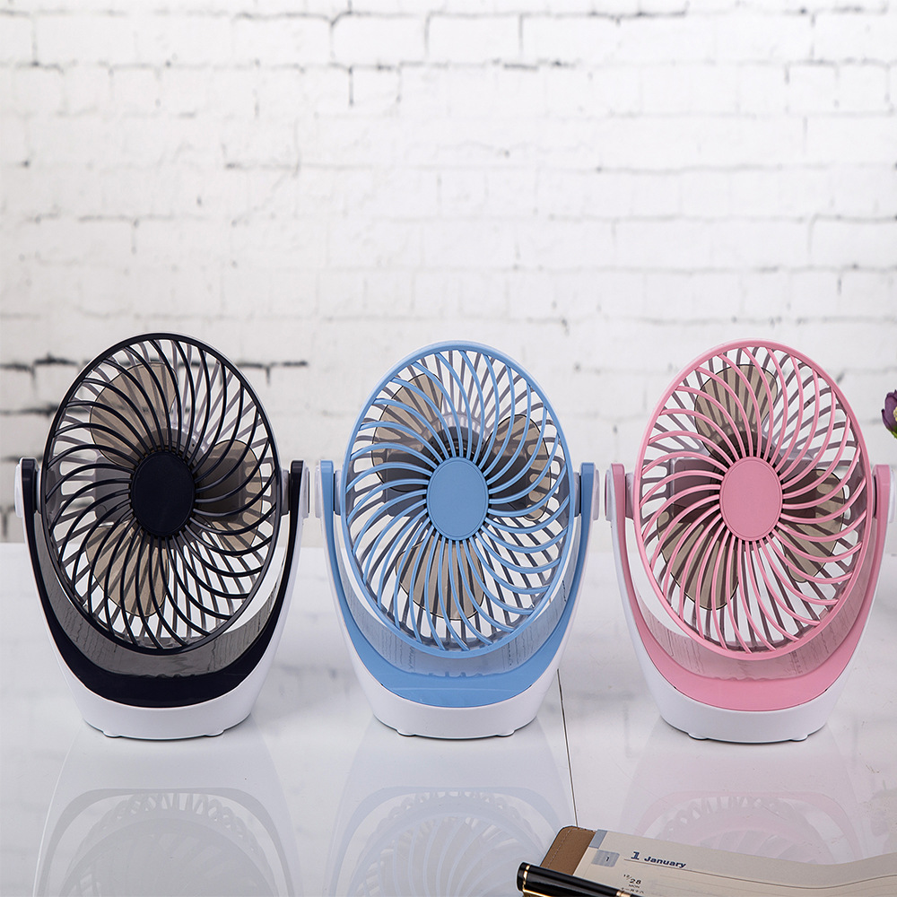 360 degree Rotatable  Charging Desktop Fan 5 inch USB Fan for Home Office Bedroom Air Cooling Fan