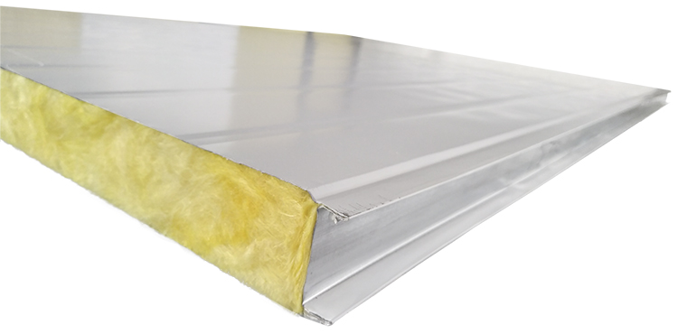 Interior & exterior glasswool sandwich panel board fencing for warehouse building