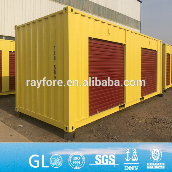 20ft Roller Shutter Door Self Storage Container with 2 doors